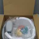 Baby Bath Seat for Babies 6 Months & up,Baby Bathtub Chair,Non-Slip Toddler Bath Support,Sit Up Bath Seat for Baby,Safe Infant & Newborn Bathtub Chair with Soft Cushion,Gray (GREY)