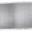 TRQ Radiator Assembly Plastic Tanks Aluminum Core Compatible with 14-19 Chevrolet Silverado 1500 15-20 Tahoe 15-20 Cadillac Escalade 14-18 GMC Sierra 1500 15-19 Yukon