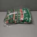 Forever Lazy Footed Adult Onesies, One-Piece Pajama Jumpsuits for Men and Women, Unisex. with Detachable Feet. (XX-Small, Red and Green Holiday Print)