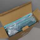 OPNICE Desk Organizers and Accessories, 2Tier Computer Monitor Stand Riser with Drawer and 2 Pen Holders, Laptop Stand, Office Desk Accessories for Office Supplies, Teal Blue