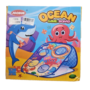 Game Ocean Game Board 2 in 1 Easy Set up Bean Bags Balls with Sticky Carry Bag