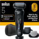 Braun Electric Razor for Men Series 5, Beard Shaver, Electric Shaver with Body Groomer and Travel Case, S5 5155cs