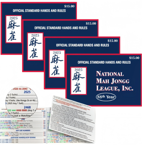 Layofeng Mahjong Card 2025 88th year