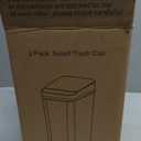 Bathroom Trash Can with Lid, KOEYLE 2 Pack 2.2 Gallon Automatic Touchless Garbage Can, Small Motion Sensor Smart Trash Can, Slim Waterproof Trash Bin for Bedroom, Bathroom, Office, Living Room (Black)