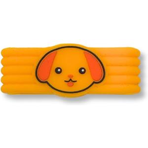 Pickleball Paddle Grip Band Fun Bunny & Dog Design Anti-Slip Silicone Ring for Handle Grip, Personalize & Identify Your Paddle Cute Pickleball Accessory for Men & Women
