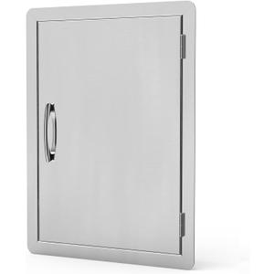 Stanbroil Stainless Steel Single Vertical Access Door, 17 1/4-Inch by 24 1/4-Inch
