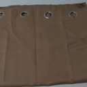 NICETOWN Blackout Curtain 78 inch Length - Grommet Thermal Insulated Room Darkening Doorway Curtain Sound & Light Blocking for Bedroom/Living Room, Cappuccino, W52 x L78, 1 Panel