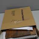 ELITEROO 4 Tier Cupcake Stand, 360 Rotating Cupcake Stand for 50 Cupcakes, Square Tiered Cup Cake Tower Holder, Wooden Dessert Display Stands for Party Wedding Graduation Birthday Baby Shower