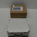 DEAYOU Tattoo Kit Box, Tattoo Machine Case with Lock Key and Sponge, Aluminum Alloy Tattoo Storage Organizer Carrying Case for Tattoo Equipment and Supplies, Makeup Tools, Travel, 12.2" x 9.4" x 5.1"