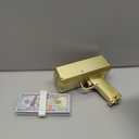 Make It Rain Toy Gun Cool Gold Automatic Shooter Party Gun for Weddings, Birthdays, Club Events  Fun Fun Surprise Toy Gun for Christmas, Halloween, New Years Gift