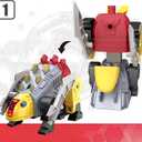 Deformation Combination Toy 5 in 1 Dinosaur Action Figure Robot for Kids