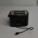 Toastmaster 2-Slice Cool Touch Toaster, black with stainless accent