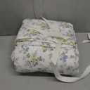 Laura Ashley Home - King Sheets, Cotton Flannel Bedding Set, Brushed for Extra Softness & Comfort (Le Fluer, King)
