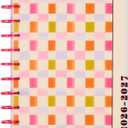 Happy Planner Disc-Bound Planner July 2026June 2027, Includes 3 Extra Months and 2 Sticker Sheets, Classic Size, 7" x 9.25", Horizontal Layout, Sunshine Blooms