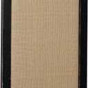 Black Framed Linen Cork Bulletin Board, Large Pin Boards for Walls 18 X 29 Inches, Vision Board Wall Organizer Display Board for Photos, Notice Message Board for Office Home Kitchen Decorative