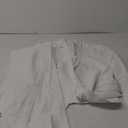 COOFANDY Men's 2 Piece Linen Suits Set Regular Fit Casual Lightweight Blazer Jacket and Pants (XX-Large, White)