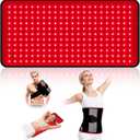 Red Light Therapy for Body, 242 LEDs Infrared Light Therapy for Body Back Waist Shoulder Knee Joint with 660nm & 850nm,24" x 12" Large Size Pad with 3 Modes,Timer, Red Light Therapy Belt