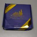 Farmhouse Oak 9" Lazy Susan Turntable Organizer for Cabinet, Round Wooden Lazy Susan Organization and Storage for Dining Table, Pantry, Kitchen, Countertop, Cupboard,Home Decor, Walnut Wood