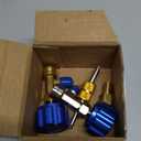 Lichamp Automotive R1234yf Can Tap, R 1234yf Self Sealing Can Tap and Puncture AC Freon Can 1234yf Adapter Fittings, TBN1 (Blue)