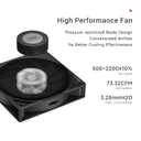 PCCOOLER CPU Air Cooler with Digital Display, Non-RGB Version, 4 Heat Pipes, High-Performance Quiet Tower Cooler, LGA 115X/1200/1700/1851, AM4/AM5 (CPS RT400 Digital BK)