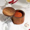 2 x Kitchen Salt Cellar Container
