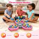 ANNKIE Whack Game Mole for Toddlers, Toys for 3 4 5 6 7+ Year Old Girls Boys,Pounding Toys for Age 3-8,Interactive Educational Toys with 3 Modes, Birthday Xmas Gifts for 3-12 Year Old Girls Boys Kids