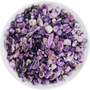 2 x 335g Amethyst Crystal Chips Purple Crushed Stones Bulk Tumbled Chips