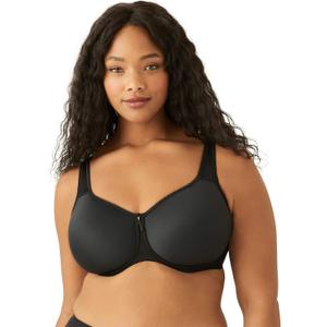 Wacoal Women's Basic Beauty Contour T-Shirt Bra (36D, Black)