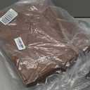 XL Brown Wooden Box Storage with Hinged Lid | 15.8x11.8x5.5in (+-0.5) | Keepsake Decorative Gift Box for Tool Dog Toy Kitchen Storage | Acacia-Like Wood Chest Trunk (XL | No Handles)