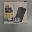 Portable External Hard Drive Storage Expansion Mobile HDD USB 3.0 USB-C for PC, Mac, Desktop, Laptop, PS4, Xbox One X/S, Xbox 360, Office & Game (Black, 1TB)