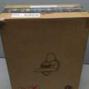 Dusk to Dawn Outdoor Barn Light, Farmhouse Outdoor Wall Sconce, Rustic Exterior Wall Mount Light, Vintage Outside Lighting Fixture Industrial Black Lantern for Porch Garage Shed, 1 Pack