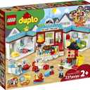 LEGO DUPLO Town Happy Childhood Moments Family House Toy Playset; Imaginative Play and Creative Fun for Kids (227 Pieces)