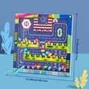 Double Side Alphabet Magnet Maze Toys, Alphabet & Number Puzzle Toddler Toys for Ages3-6 for Boys and Girls