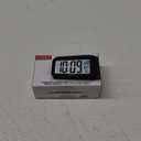 Timex Alarm Clock with Temperature Sensor and Large Display, Battery Operated for Bedroom Runs on 3 AAA Batteries
