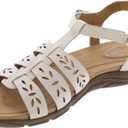 Easy Spirit Luisa Women's Sandal (5, Ivory)