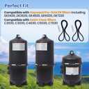 2Pcs DEX2422Z2 Filter Seal for Hayward C2030/C3030/C4030/C5030/C7030/DE2420/DE3620/DE4820/DE6020/DE7220 Compatible with Hayward Filter Pro-Grid DE and SwimClear Filters, 20-3/4" Dia