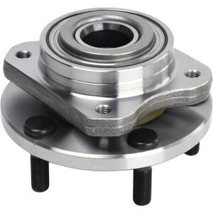 KUSATEC 513123 Front Wheel Bearing and Hub Assembly Compatible with 96-07 Chrysler Grand Voyager Prowler Town & Country Voyager,Dodge Grand Caravan,Plymouth Grand Voyager Prowler, 5 Lug Bolts no ABS