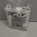 1 Pack 3 Puppy Blankets Super Soft Warm Sleep Mat Grey Cute Print Fluffy Fleece Pet Flannel Throw Dog Blankets for Small Dogs Cats,Star&Bone&Love- Small (23"x15")