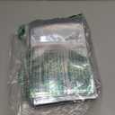 100 Pack Mylar Bags for 6x9 Stand Up Food Storage and Resealable Bags for Small Business Packaging Supplies Great for Party Favor Food Storage Bags (sliver)