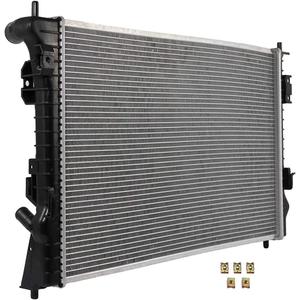 SCITOO 2937 Radiator Fit 2007-2014 for Ford for Edge 3.5L 2011-2014 for Ford for Edge 3.7L 2009-2012 for Ford for Flex 3.5L 2008-2019 for Ford for Taurus 3.5L 2008-2009 for Ford for Taurus X 3.5L