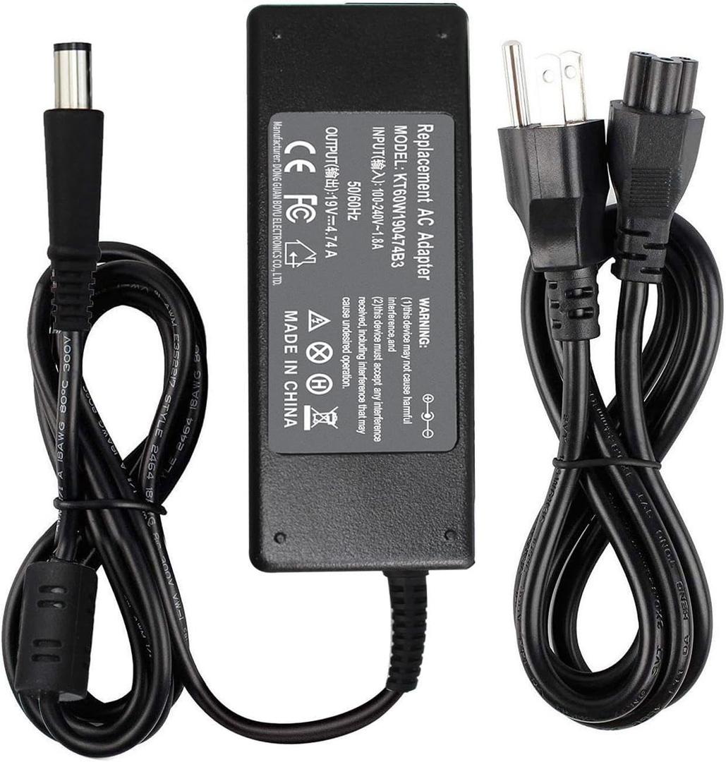 90W 65W Power AC Adapter Laptop Charger for HP EliteDesk 800 G2 G3 G4 G5 Mini PC Desktop Computer, HP EliteDesk 705 G1 G2 G3 G4 G5 G6 MINI PC, ProDesk 600 260 G1 Cord Charging Supply Backup.