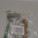 Wok Spatula Stainless Steel 14.17 inch Spatula Wide Metal Wok Tools with Wooden Handle Cooking Utensils Woks Accessories for Cooking Stirring Mixing Turning Silver