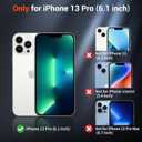 SUPFINE Magnetic for iPhone 13 Pro Case (Compatible with MagSafe) (Military Grade Drop Protection) Slim Translucent Matte Shockproof with Anti-Fingerprint Phone Case,Antique White