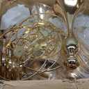 Unittype 20 Pcs Wedding Centerpieces for Tables 13 Inch Tall, Crystal Flower Stand Floral Vases for Tabletop Flower Arrangement Stand Valentines Gift Baptism Christmas Party Decor (Gold)