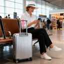 5 x 2pcs, Luggage Tags, Luggage Tag for Suitcase to Quickly Spot Luggage, Baggage Tag, Air Travel and Cruise Essentials Bag Tags with Name and Number, PVC Fluorescent Effect, Not Afraid of Losing (Universal size, Two Colors)