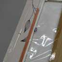 SERIMINO Boho Framed Wall Art Set of 3, Minimalist Wall Decor Living Room, Geometric Line Leaf Sun Moon Canvas Artwork Paintings for Bathroom, Home Decor Print, 12"x16"