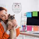 2 x Harloon 12 Sets Cat Sticky Notes, Cat Lover Xmas Gifts Include 12 Cute Sticky Notes(360 Sheets) 12 Pens 12 Organza Bags, 3x3 Inch, Adhesive Memo Pads Xmas Stocking Stuffer for Coworker Office Supplies