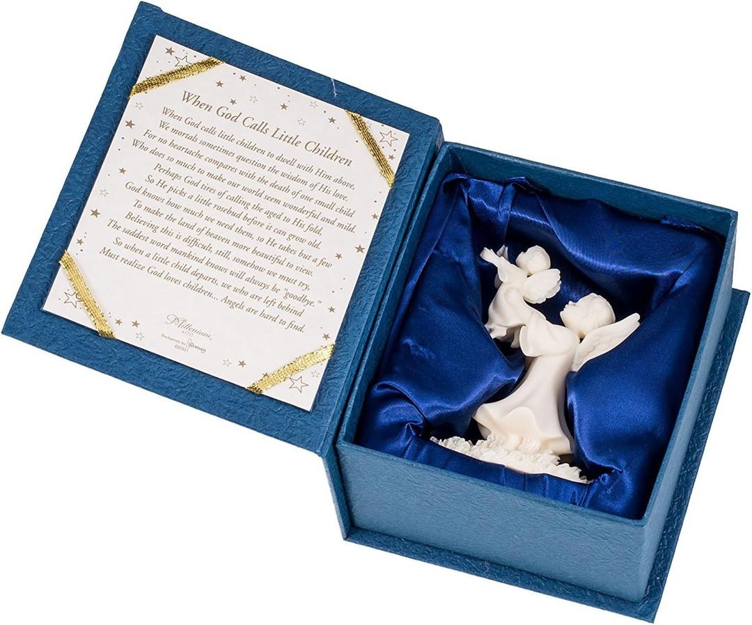 When God Calls Little Children Angel Figurine