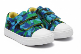 KIDS TB CANVAS VELCRO CAMO DONO SIZE 6