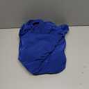 HEMMOTOP Blue Arch Cover 7.2 ft (No Arch Backdrop Stand), Spandex Wedding Balloon Stretchy Arch Backdrop for Photo, Round Top Stand Covers for Party Birthday Baby Shower Anniversary Decoration